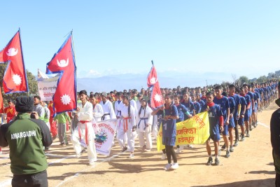 डडेल्धुरामा जिल्लास्तरीय राष्ट्रपति रनिङ शिल्ड प्रतियोगिता सुरु